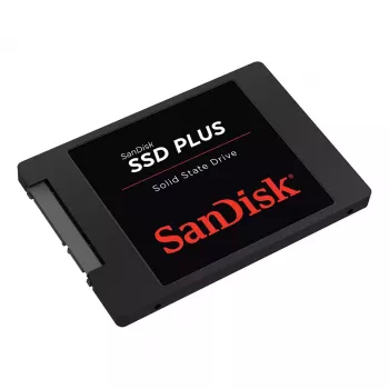 2,5 colio 500GB SanDisk SSD Plus SATA III 6Gb/s, skaitymo greitis iki 545MB/s