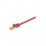 Wentronic GoobayCat.7 Raw Patch Cable, S/FTP (PiMF), Raudona, 25 m - LSZH Halogen-Free, Varis, RJ45 Kištukas (91670)