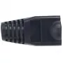 Equip kabelio gaubtas, juodas, RJ-45, 28 mm, 105 g, 100 vnt.