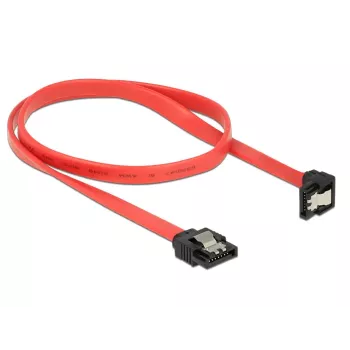 SATA kabelis DeLOCK 83979 0,5 m SATA 7 kontaktų Juodas Raudonas