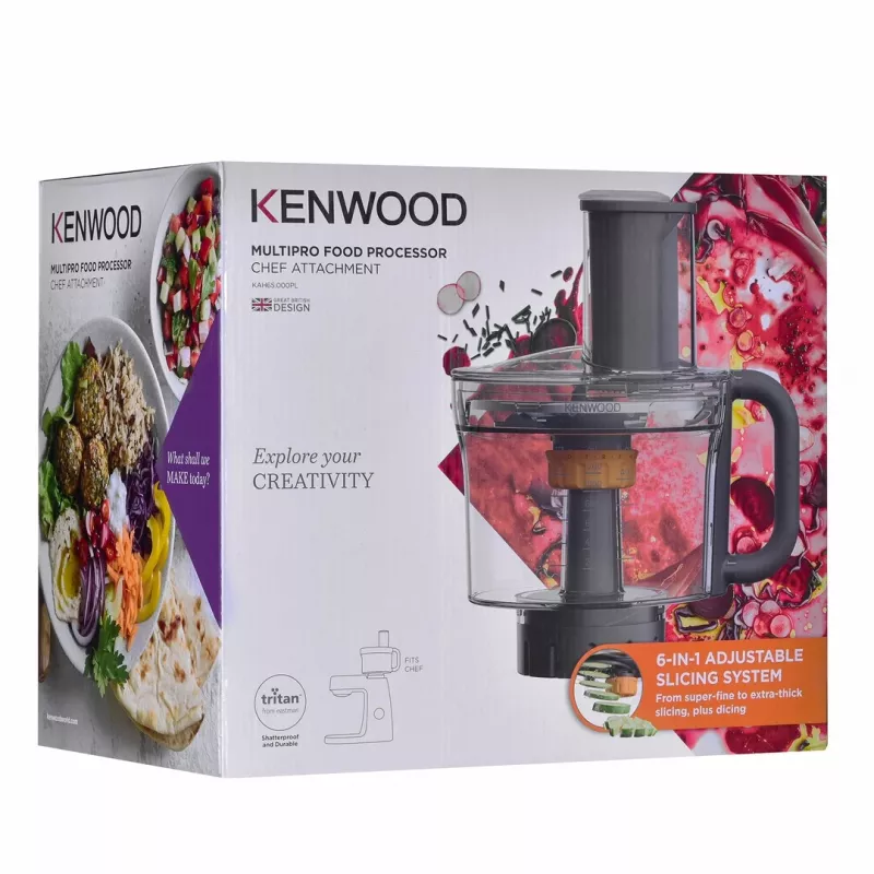 Priedas blenderiui Kenwood KAH65.000PL — 1,2 L dubuo, juodas permatomas