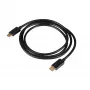 Akyga AK-AV-10 DisplayPort kabelis, kištukas–kištukas, auksuoti kištukai, 1,8 m, juodas
