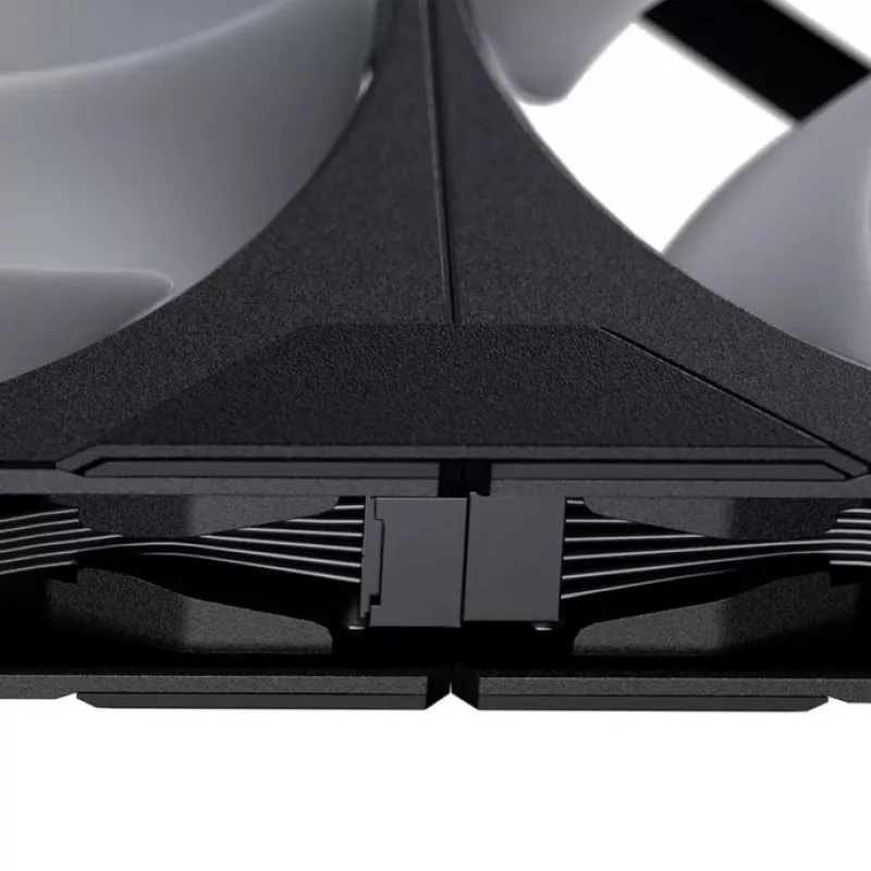 Phanteks M25 Gen2 120mm PWM D-RGB ventiliatorius 3 vnt. rinkinys - juodas