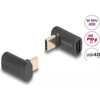 USB adapteris DeLOCK 60246 40 Gbps USB-C PD 3.1 240 W 8K 60 Hz