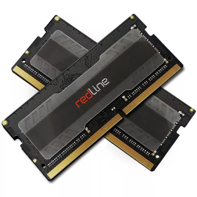 Mushkin Redline 16 GB (2x 8 GB) DDR4-3200 SO-DIMM atminties rinkinys, juodas, Intel XMP, MRA4S320NNNF8GX2