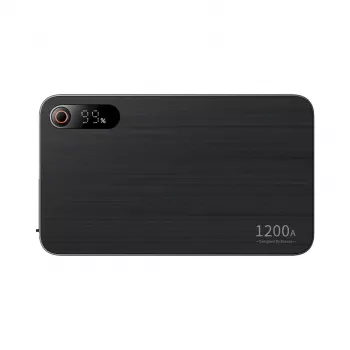 Powerbank / Užvedimo starteris Baseus Pro+ automobilinis užvedimo starteris, 12000mAh, 1200A, USB (Juoda)