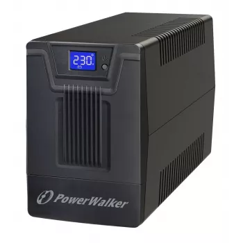 Nepertraukiamo maitinimo šaltinis (UPS) PowerWalker VI 1500 SCL, linijinis-interaktyvus, 1.5 kVA, 900 W