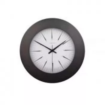 NeXtime klok 2944 Colt sieninis laikrodis, juodas, Ø34 cm