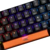 Mechaninė klaviatūra Baracuda Dolphin Black US išdėstymas su Blue jungikliais