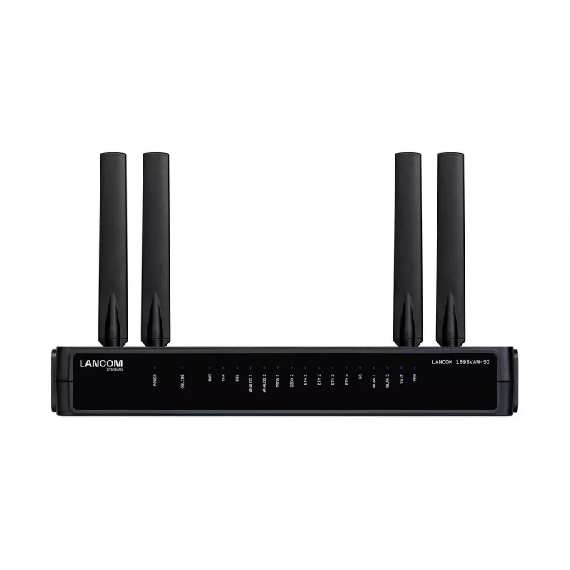 LANCOM 1803VAW-5G (EU) maršrutizatorius su 5G, VDSL ir Wi-Fi 6