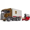 Scania Super 560R Vehicles UPS konteineris su šakiniu krautuvu