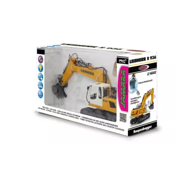 JAMARA Liebherr R936 Ekskavatorius, 1:20, Nuo 8 Metų, 1,22 kg