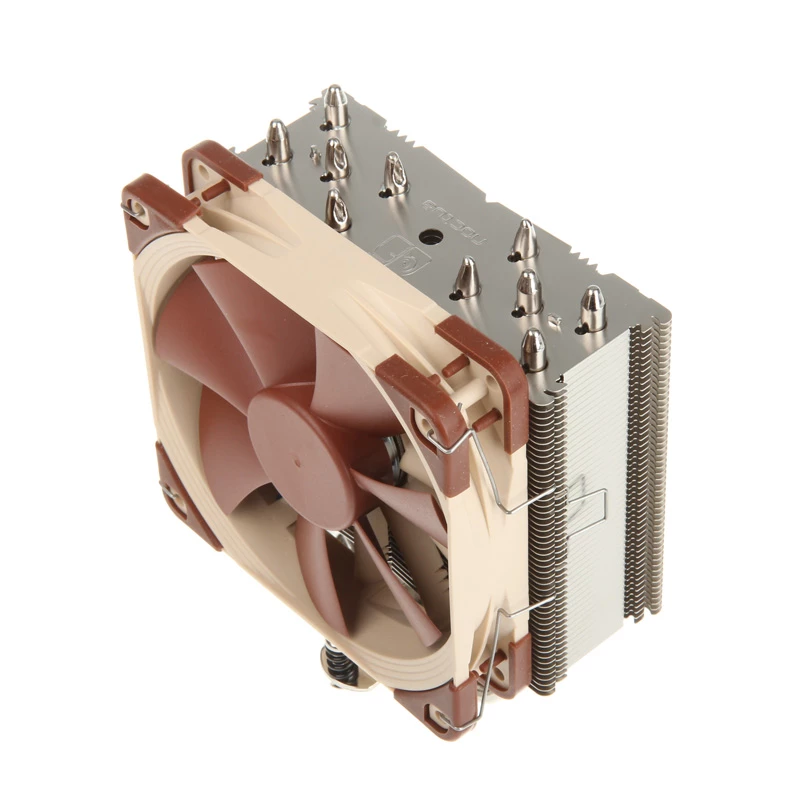 CPU aušintuvas Noctua NH-U12S, 120 mm ventiliatorius, 1500 RPM, 93,4 m³/h oro srautas, 22,4 dB, nerūdijantis plienas, 158×125×71 mm