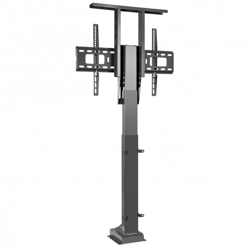 Grindinis TV stovas MACLEAN MC-866 37–65 colių (94–165,1 cm), VESA iki 600×400, maks. apkrova 50 kg, juodas