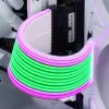 PCIe RGB laidas Lian Li Strimer Wireless, 2x 8 kontaktų, 0,34 m, juodas/permatomas, silikonas/TPE