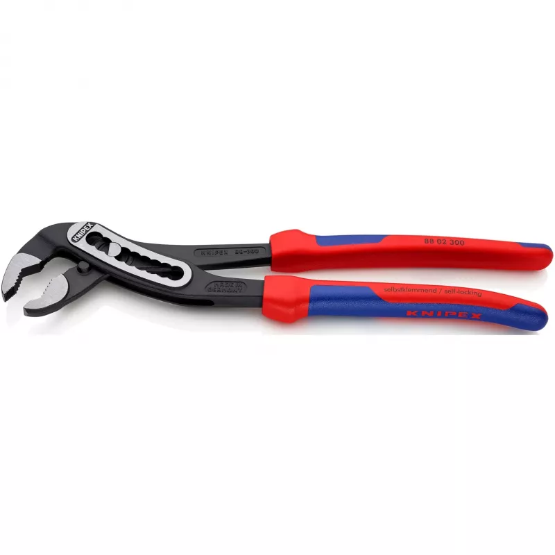 KNIPEX 88 02 300 – Griovelių ir spyruoklių replės – 7 cm – 6 cm – Plienas – Plastikas – Mėlyna/Raudona