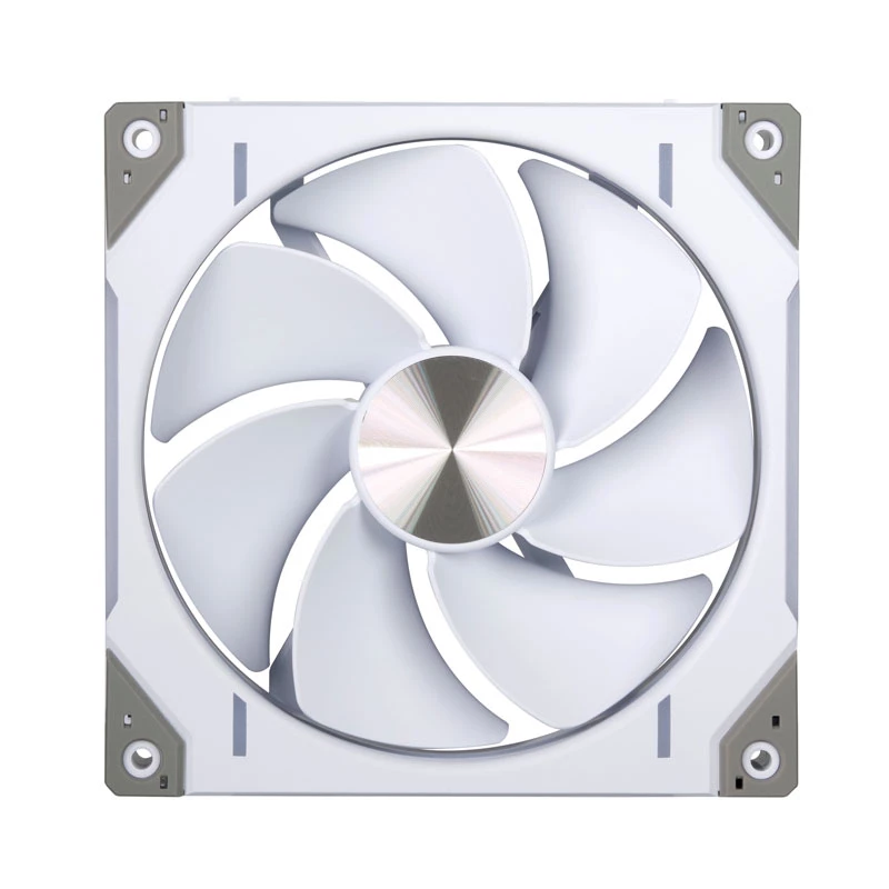 Phanteks D30-140 140 mm baltas PWM korpuso ventiliatorius 3 vnt. komplektas — 140×30 mm, 250–1800 RPM, FDB