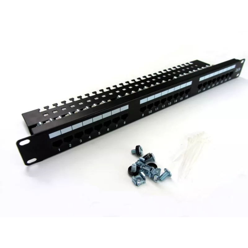 Digitus DN-91524U-EC – Kištukinis lizdas RJ45 Cat5e, 22/26 AWG, juodas, -20–70 °C, 510×160 mm