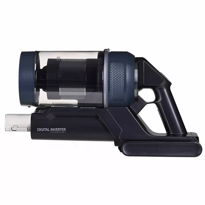 Siurblys Samsung VS20B95973B 2-in-1 – 580 W, Li‑Ion baterija, 120 min veikimo, 0,5 L dulkių talpykla, daugiacikloninis