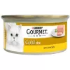 Purina Nestle Gourmet Gold šlapias kačių ėdalas su lašiša ir vištiena, 85 g