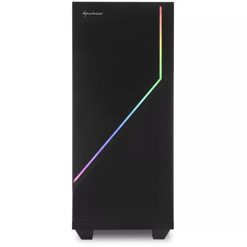 Sharkoon RGB FLOW - Midi Tower - ATX - be maitinimo šaltinio - USB/Garsas