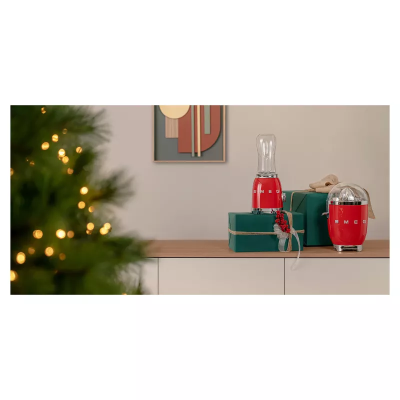 Elektrinė citrusinių vaisių spauda Smeg CJF11RDEU 70 W raudona nerūdijantis plienas