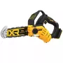 Krūmapjovė DeWALT DCMPS520N-XJ, 20 cm strypas, 8,5 m/s grandinės greitis, 18 V Li‑Jon, 0,55 L alyvos bakas, 2,1 kg