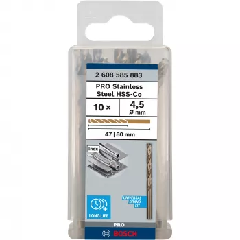 Gręžtų komplektas Bosch HSS Cobalt 2608585883 5-13 mm