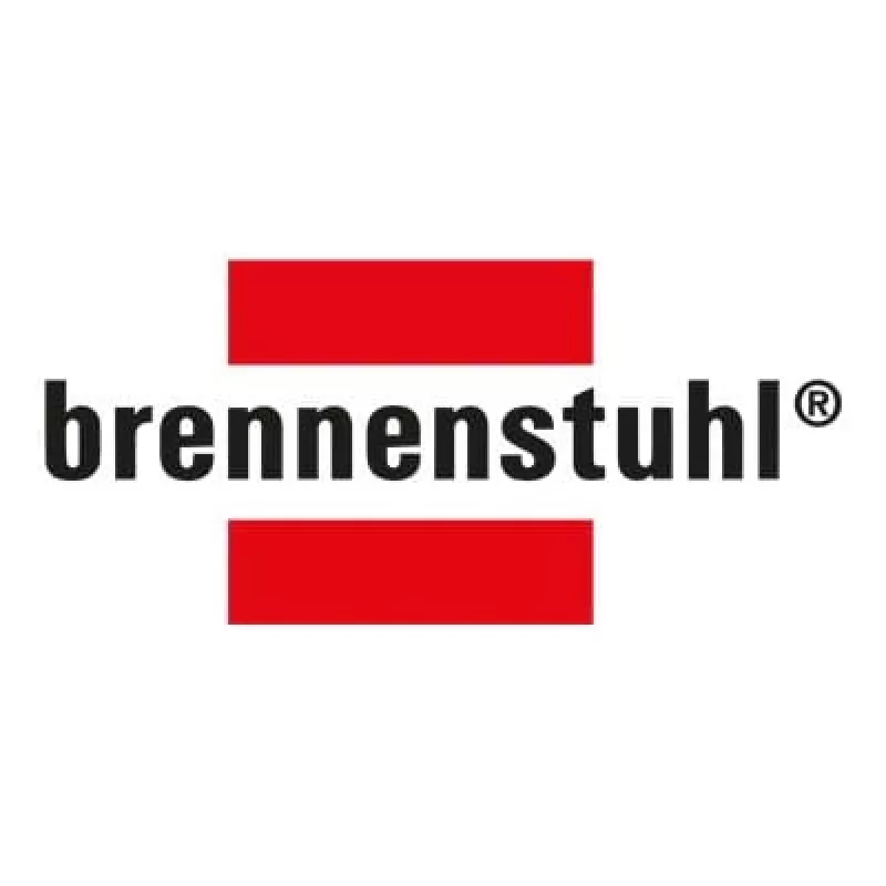 Brennenstuhl 1153340115 Ilgintuvas Super-Solid Line 5 kištukinių lizdų 2,5 m H05VV-F 3G1,5, Sidabrinis