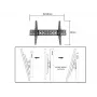 TRACER Holder LED-LCD Sieninis 660 32-60 colių