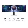 Monitorius Samsung Odyssey G9 OLED 49 colių OLED 5120 x 1440