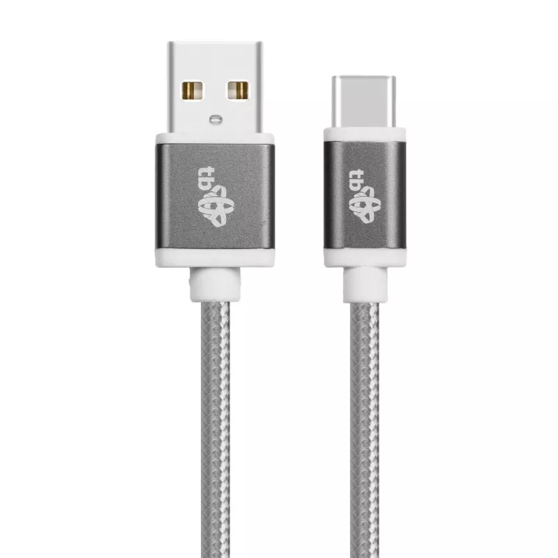TB USB - USB C laidas 1,5 m pilkas (AKTBXKUCSBA150S)
