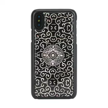 Dėklas „iKins Liana“ iPhone XS / XS S – juodas, apsauginis