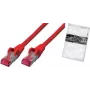 Tinklo kabelis ShiverPeaks BS75711-AR Raudonas 1m