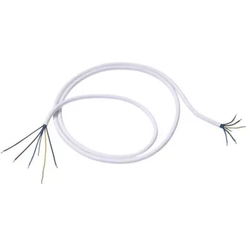 Laidas Bachmann H05VV-F 5G 2.5mm2 baltas 1,5 m