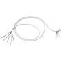 Laidas Bachmann H05VV-F 5G 2.5mm2 baltas 1,5 m