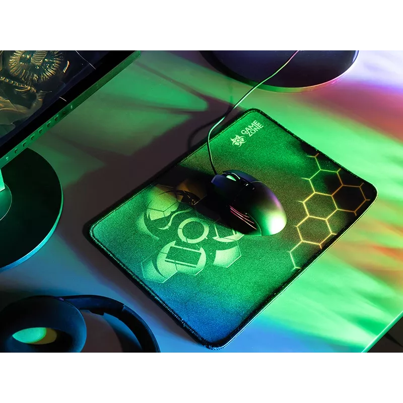 TRACER GameZone Hexy3 žaidimų kilimėlis pelei, 35 x 28 x 0,4 cm, juodos ir geltonos spalvos