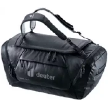 Krepšys DEUTER Duffel Pro 60 – 60 L, juodas, patvarus kelionių ir sporto krepšys