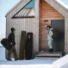 Thule 5160 Roundtrip slidžių ir snieglenčių kelioninis krepšys 80L juodas
