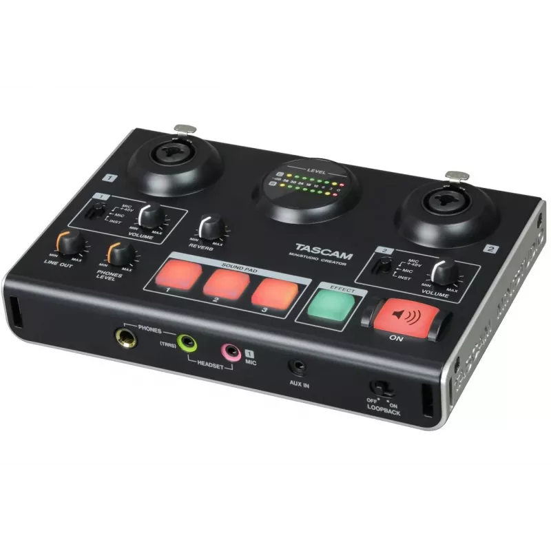 Garso sąsaja Tascam US-42B MiniStudio-Series 4-in/4-out USB, 24 bitų, 96 kHz, maitinama per USB