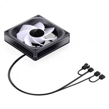 Ventiliatorius Jonsbo ZA-120 Reverse Blade PWM ARGB 120mm Juodas