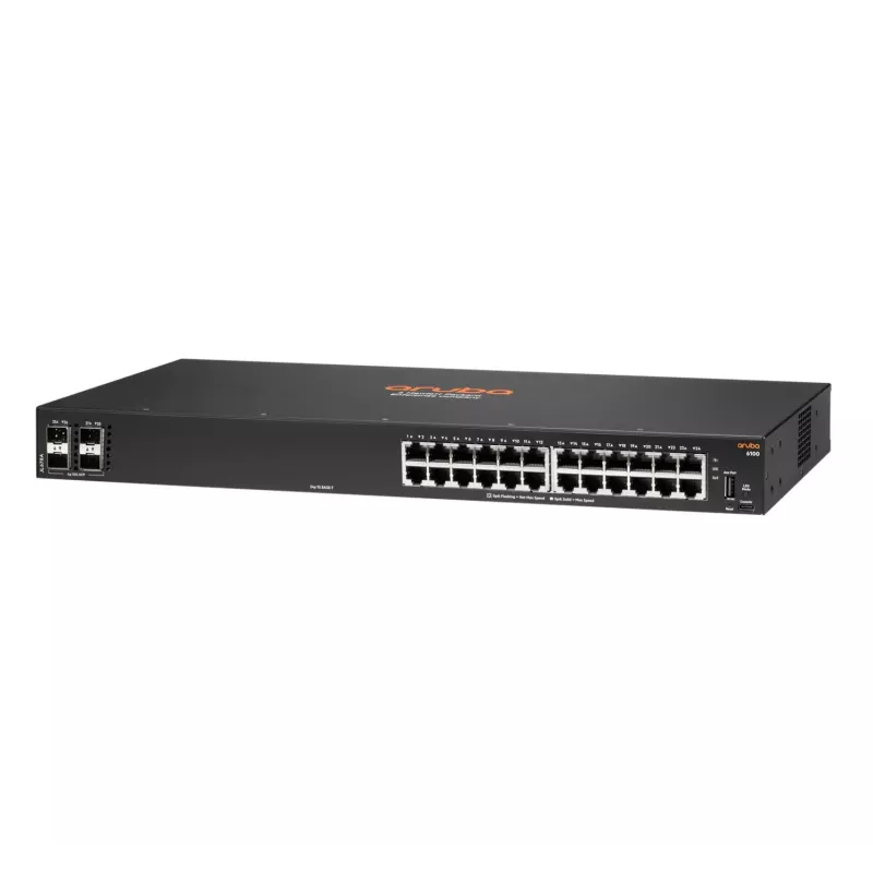 HPE Aruba Networking CX 6100 24G 4SFP+ jungiklis