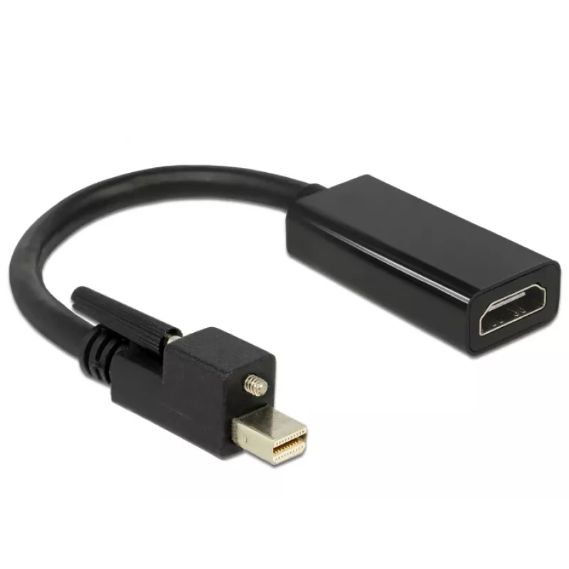 Adapteris DeLOCK 62640 Mini DisplayPort į HDMI 0,25 m juodas