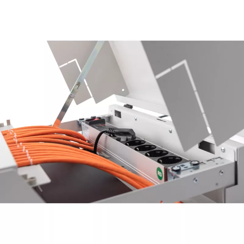 Sieninis tinklo stovas Digitus DN-19 04U-PB, 3U, pilkas