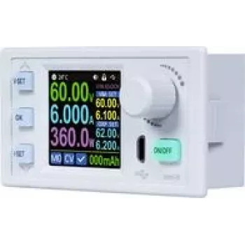 Laboratorinis maitinimo šaltinis Joy-it JT-PS360, reguliuojamas 0–60 V 0–6 A, plonas korpusas