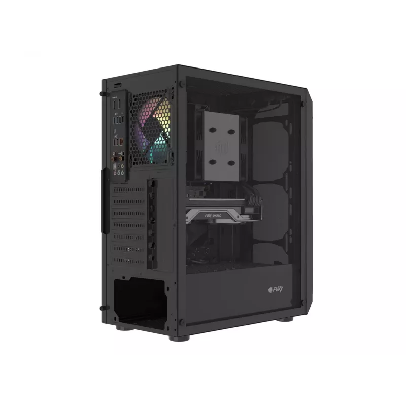 Fury Shobo SH4 RGB Midi Tower Juodas