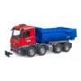 BRUDER MB Arocs Halfpipe Tipper Truck – savivartis su pusapvaliu kėbulu