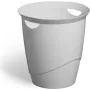 Šiukšlių dėžė apvali plastikinė pilka Durable 776010