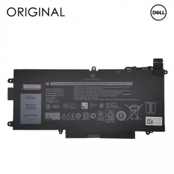 Extra Digital NB441716 baterija, skirta DELL K5XWW, 60Wh, 7500mAh, 7.6V
