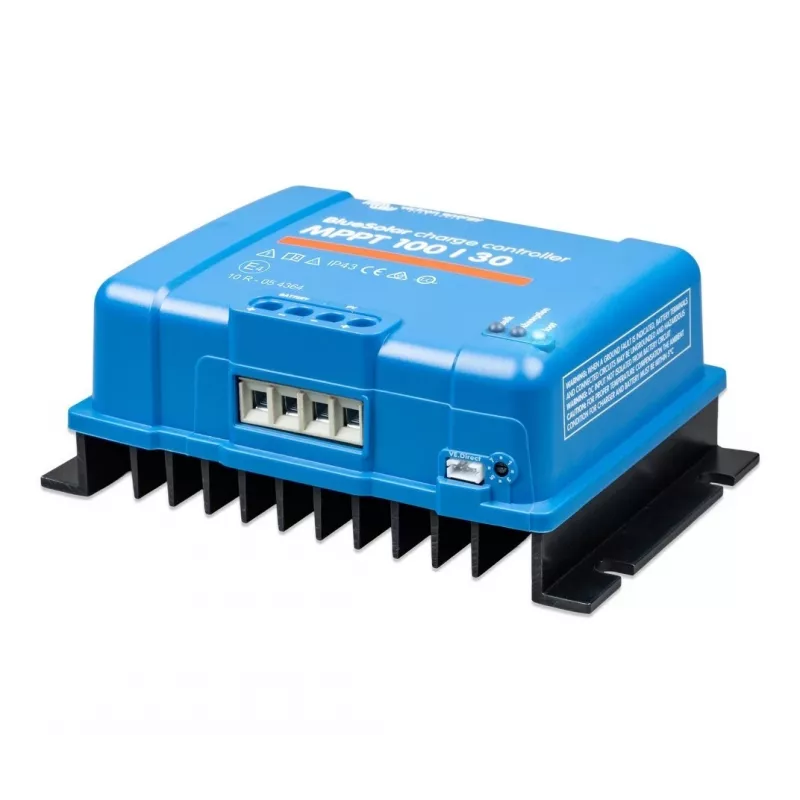 MPPT saulės kolektorių valdiklis Victron Energy BlueSolar 100/30 — 30A, 100V maks. PV
